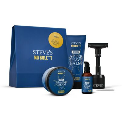 Steve's No Bull***t Ultrabox Classic Set voor Mannen - Scheer Steve's No Bull***t Ultrabox Classic Set voor Mannen - Scheer