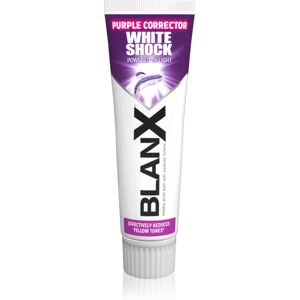 BlanX White Shock Purple Whitening Tandpasta met paarse pigmenten 78 ml BlanX White Shock Purple Whitening Tandpasta met paarse pigmenten 78 ml