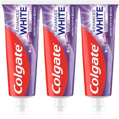 Colgate Advanced White Purple White Whitening Tandpasta 3x75 st Colgate Advanced White Purple White Whitening Tandpasta 3x75 st