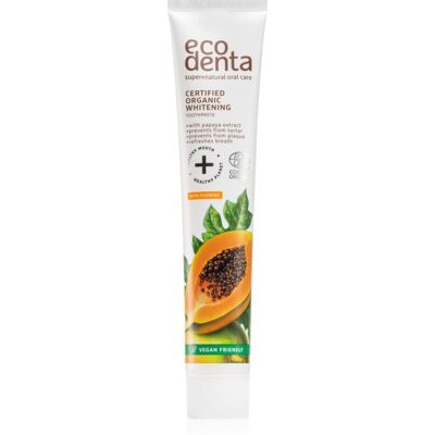 Ecodenta Certified Organic Whitening Whitening Tandpasta 75 ml Ecodenta Certified Organic Whitening Whitening Tandpasta 75 ml