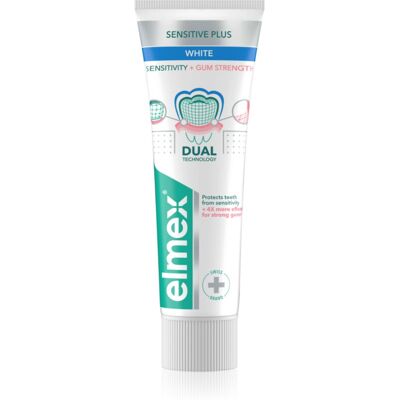 Elmex Sensitivity + Gum Strenght Whitening Tandpasta voor Gevoelige Tanden 75 ml Elmex Sensitivity + Gum Strenght Whitening Tandpasta voor Gevoelige Tanden 75 ml