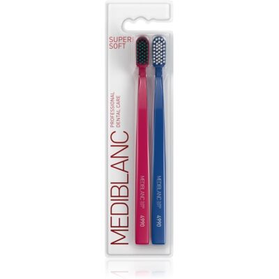 MEDIBLANC 4990 Super Soft tandenborstels supersoft 2 st MEDIBLANC 4990 Super Soft tandenborstels supersoft 2 st