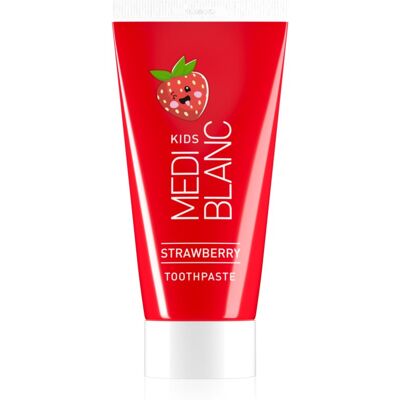 MEDIBLANC Toothpaste KIDS Kinder Tandpasta Strawberry 50 ml MEDIBLANC Toothpaste KIDS Kinder Tandpasta Strawberry 50 ml