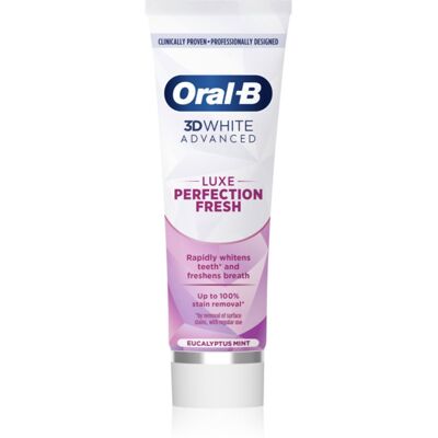 Oral-B 3D White Luxe Perfection Fresh Whitening Tandpasta Eucalyptus Mint 75 ml Oral-B 3D White Luxe Perfection Fresh Whitening Tandpasta Eucalyptus Mint 75 ml