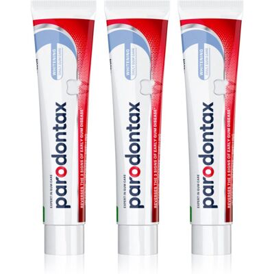 Parodontax Whitening Whitening Tandpasta tegen Tandvlees Bloeden 3x75 ml Parodontax Whitening Whitening Tandpasta tegen Tandvlees Bloeden 3x75 ml
