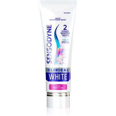 Sensodyne Clinical White Stain Protector Whitening Tandpasta 75 ml Sensodyne Clinical White Stain Protector Whitening Tandpasta 75 ml