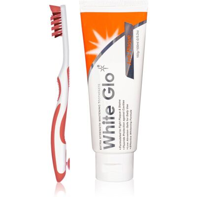 White Glo Anti-Plaque set voor Tanden White Glo Anti-Plaque set voor Tanden