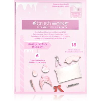 Brushworks Beauty Countdown Advent Calendar 2026 Adventkalender Brushworks Beauty Countdown Advent Calendar 2026 Adventkalender