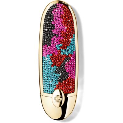 GUERLAIN La Collection Guerlain X Germanier Double Mirror Jewel Case lippenstift-etui met Spiegeltje Showtime 1 st GUERLAIN La Collection Guerlain X Germanier Double Mirror Jewel Case lippenstift-etui met Spiegeltje Showtime 1 st