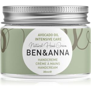 BEN&ANNA Natural Hand Cream Intensive Care Intensieve Handcrème met Avocado 30 ml BEN&ANNA Natural Hand Cream Intensive Care Intensieve Handcrème met Avocado 30 ml