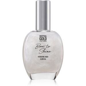 Dripping Gold Born To Shine Glitter Olie voor het Lichaam Tint Silver 55 ml Dripping Gold Born To Shine Glitter Olie voor het Lichaam Tint Silver 55 ml