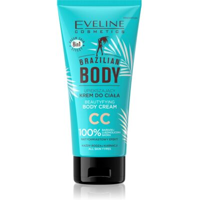 Eveline Cosmetics Brazilian Body Body CC Cream CC Bodycrème 140 ml Eveline Cosmetics Brazilian Body Body CC Cream CC Bodycrème 140 ml