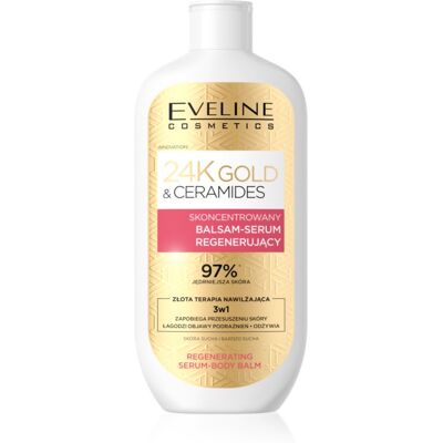 Eveline Cosmetics 24k Gold & Ceramidy Balsam-Serum Herstellende Balsem 3in1 400 ml Eveline Cosmetics 24k Gold & Ceramidy Balsam-Serum Herstellende Balsem 3in1 400 ml