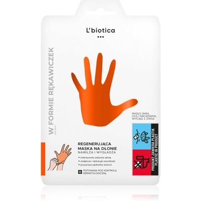 L’biotica Hand Mask - Vochtinbrengende Handschoenen L’biotica Hand Mask - Vochtinbrengende Handschoenen