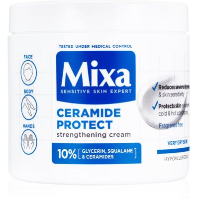 Mixa Ceramide Protect Versterkende Bodycrème - Voor Gevoelige Huid 400ml Mixa Ceramide Protect Versterkende Bodycrème - Voor Gevoelige Huid 400ml