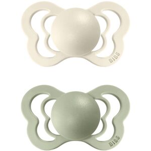 BIBS Couture Natuurlijke Rubber Maat 1 - 2 Speentjes voor 0+ maanden BIBS Couture Natuurlijke Rubber Maat 1 - 2 Speentjes voor 0+ maanden
