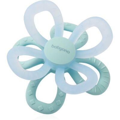 Babyono Baby Ono Bloem Siliconen Bijtring - Bijtspeeltje Babyono Baby Ono Bloem Siliconen Bijtring - Bijtspeeltje