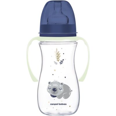 Canpol babies EasyStart Sleepy Koala 300 ml babyfles 12 m+ Blue 1 st Canpol babies EasyStart Sleepy Koala 300 ml babyfles 12 m+ Blue 1 st