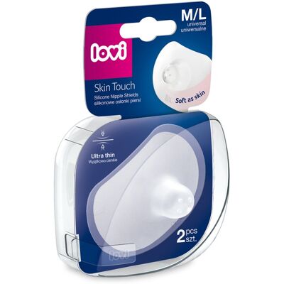 LOVI Siliconen Tepelbeschermers M/L - Beschermers voor Borstvoeding LOVI Siliconen Tepelbeschermers M/L - Beschermers voor Borstvoeding