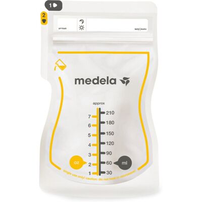 Medela Easy Pour Borstvoeding Bewaarzakjes - 25 Stuks Medela Easy Pour Borstvoeding Bewaarzakjes - 25 Stuks