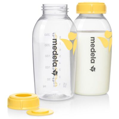 Medela Baby Flessen - 2x250 ml - Flessen voor borstvoeding Medela Baby Flessen - 2x250 ml - Flessen voor borstvoeding