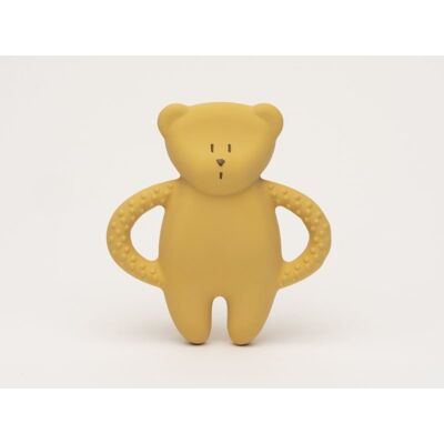 Moonie Natural Teether Honey bijtring 1 st Moonie Natural Teether Honey bijtring 1 st