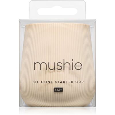 Mushie Starter Training Cup trainingsbeker Shifting Sand 6m+ 1 st Mushie Starter Training Cup trainingsbeker Shifting Sand 6m+ 1 st