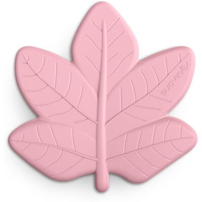 Suavinex Poetry Forest Leaf Teether bijtring 0 m+ Pink 1 st Suavinex Poetry Forest Leaf Teether bijtring 0 m+ Pink 1 st