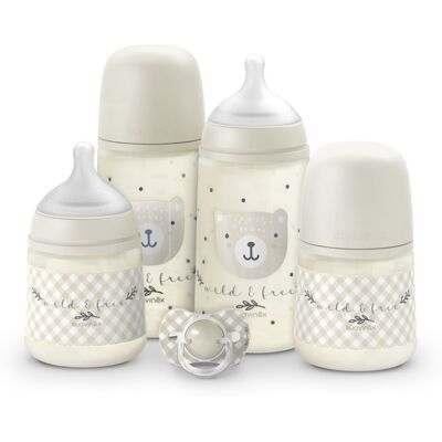 Suavinex Wild & Free Set set voor baby’s 0m+ Beige Suavinex Wild & Free Set set voor baby’s 0m+ Beige
