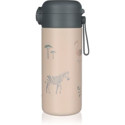 Zopa Thermo Bottle with Silicone Holder and Drinking Spout thermos met rietje Safari 1 st Zopa Thermo Bottle with Silicone Holder and Drinking Spout thermos met rietje Safari 1 st
