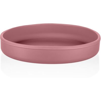 Zopa Siliconen Bord Oud Roze - Kinderservies Zopa Siliconen Bord Oud Roze - Kinderservies