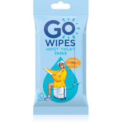 GoWipes Comfort vochtig toiletpapier 10 st GoWipes Comfort vochtig toiletpapier 10 st