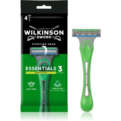 Wilkinson Sword Extra 3 Sensitive - Wegwerpscheermesjes - 4 st. Wilkinson Sword Extra 3 Sensitive - Wegwerpscheermesjes - 4 st.