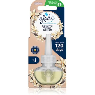 Glade Romantic Vanilla Blossom navullingset voor elektrische diffuser - 20ml Glade Romantic Vanilla Blossom navullingset voor elektrische diffuser - 20ml