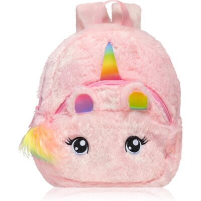 BrushArt Kids Fluffy Eenhoorn Rugzak Klein - Rugzak BrushArt Kids Fluffy Eenhoorn Rugzak Klein - Rugzak