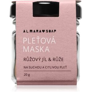 Almara Soap Pink Face Gevoelige Huid Gezichtsmasker - Kalmerend & Verhelderend Almara Soap Pink Face Gevoelige Huid Gezichtsmasker - Kalmerend & Verhelderend