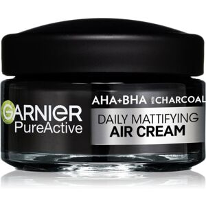 Garnier Pure Active AHA + BHA Actieve Houtskool Matterende Gezichtscrème Garnier Pure Active AHA + BHA Actieve Houtskool Matterende Gezichtscrème