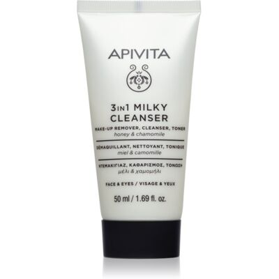 Apivita Reinigingsmelk Kamille & Honing 3-in-1 - Gezicht & Oog Reinigingslotion Apivita Reinigingsmelk Kamille & Honing 3-in-1 - Gezicht & Oog Reinigingslotion
