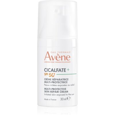Avène Cicalfate+ Multi-Protective Skin Repair Cream Herstellende en beschermende crème voor Geirriteerde Huid SPF 50+ 30 ml Avène Cicalfate+ Multi-Protective Skin Repair Cream Herstellende en beschermende crème voor Geirriteerde Huid SPF 50+ 30 ml