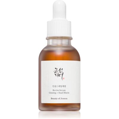Beauty of Joseon Revive Serum Ginseng + Snail Mucin Intensief Herstellend Serum 60 ml Beauty of Joseon Revive Serum Ginseng + Snail Mucin Intensief Herstellend Serum 60 ml