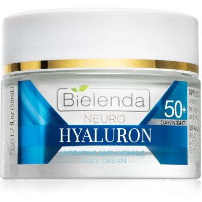 Bielenda Neuro Hyaluron Hydraterende Gezichtscrème dag en nacht 50+ 50 ml Bielenda Neuro Hyaluron Hydraterende Gezichtscrème dag en nacht 50+ 50 ml