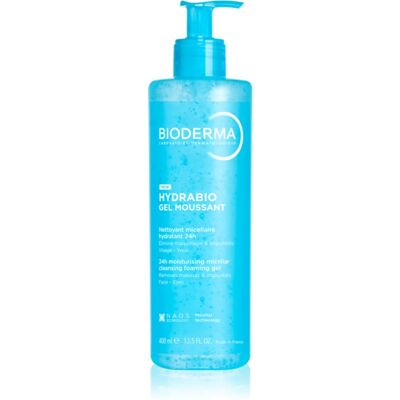 Bioderma Hydrabio Gel Moussant micellaire reinigingsgel met Hydraterende Werking 400 ml Bioderma Hydrabio Gel Moussant micellaire reinigingsgel met Hydraterende Werking 400 ml
