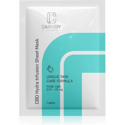 Canneff Balance CBD Hydra Infusion Sheet Mask - Gezichtsmasker Canneff Balance CBD Hydra Infusion Sheet Mask - Gezichtsmasker