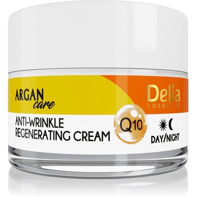 Delia Cosmetics Argan Care Gezichtscrème met Co-enzym Q10 - 50 ml Anti-rimpel moisturizer Delia Cosmetics Argan Care Gezichtscrème met Co-enzym Q10 - 50 ml Anti-rimpel moisturizer