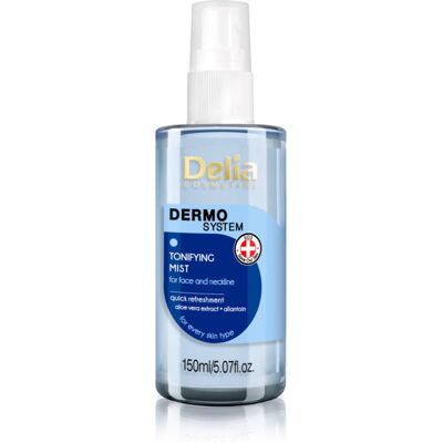 Delia Cosmetics Dermo System Gezichtsspray - Hydraterende en Verfrissende Spray 150ml Delia Cosmetics Dermo System Gezichtsspray - Hydraterende en Verfrissende Spray 150ml