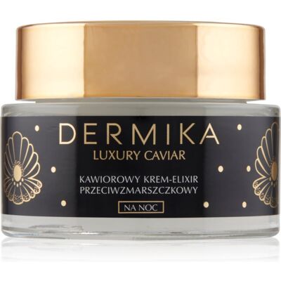 Dermika Luxe Kaviaar Nachtcrème - Anti-Aging met Kaviaar en Parel Dermika Luxe Kaviaar Nachtcrème - Anti-Aging met Kaviaar en Parel