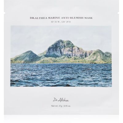 Dr. Althea Marine Anti-Blemish Mask hydraterende sheet mask tegen een rode huid 1 st Dr. Althea Marine Anti-Blemish Mask hydraterende sheet mask tegen een rode huid 1 st