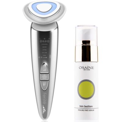 ETA Fenité 6353 90000 + Osaine Sea Care galvanische stijltang voor het Gezicht + serum 1 st ETA Fenité 6353 90000 + Osaine Sea Care galvanische stijltang voor het Gezicht + serum 1 st