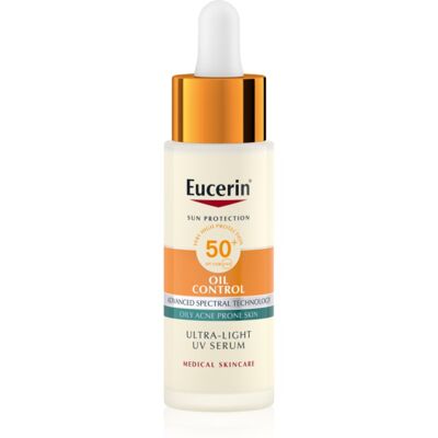 Eucerin Sun Protection Oil Control Ultra-Light UV Serum Beschermende Serum SPF 50+ 30 ml Eucerin Sun Protection Oil Control Ultra-Light UV Serum Beschermende Serum SPF 50+ 30 ml
