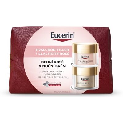 Eucerin Hyaluron-Filler + Elasticity Rosé Gift Set voor Rijpe Huid Eucerin Hyaluron-Filler + Elasticity Rosé Gift Set voor Rijpe Huid